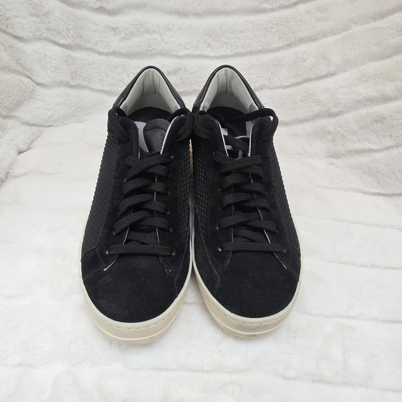 New In Box! P448 Suede & Sparkles Sneakers - Picture 3 of 8